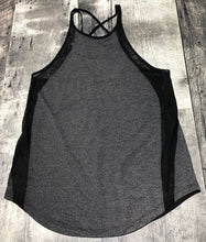 Load image into Gallery viewer, lululemon black/grey athletic tank top - Hers size approx S
