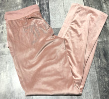 Load image into Gallery viewer, Juicy Couture light pink velour pj pants - Hers size M
