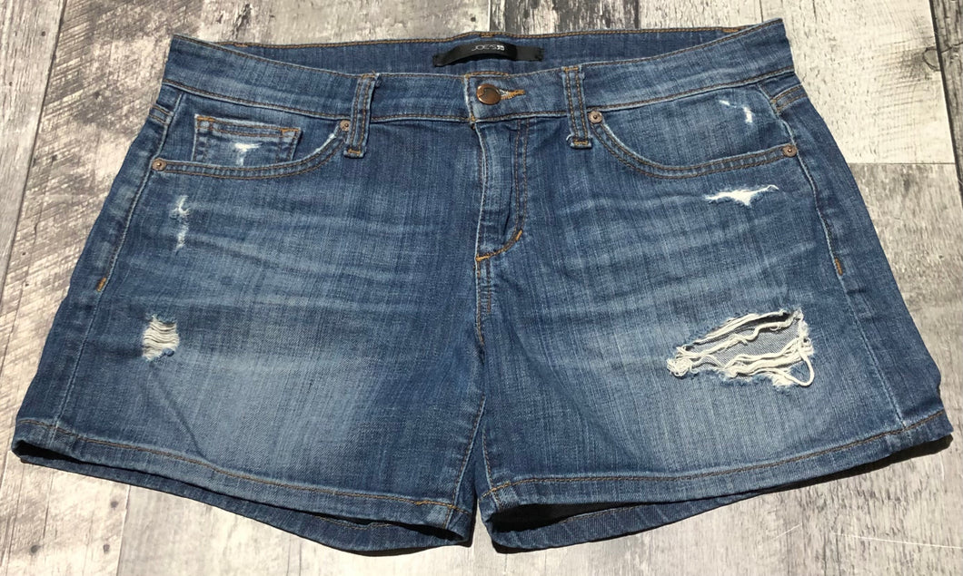 Joes blue mid rise shorts - Hers size 29