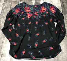 Load image into Gallery viewer, Maeve black/red/purple long sleeve blouse - Hers size XS
