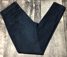 Load image into Gallery viewer, AG dark blue high rise skinny jeans - Hers size 27

