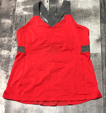 Load image into Gallery viewer, lululemon orange/grey tank top - Hers size 12
