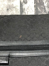Load image into Gallery viewer, Coach black crossbody book bag
