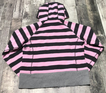 Load image into Gallery viewer, lululemon pink/black zip up hoodie - Hers size 10
