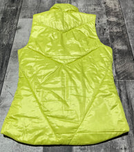 Load image into Gallery viewer, Gap neon yellow puffer vest - Hers size XS
