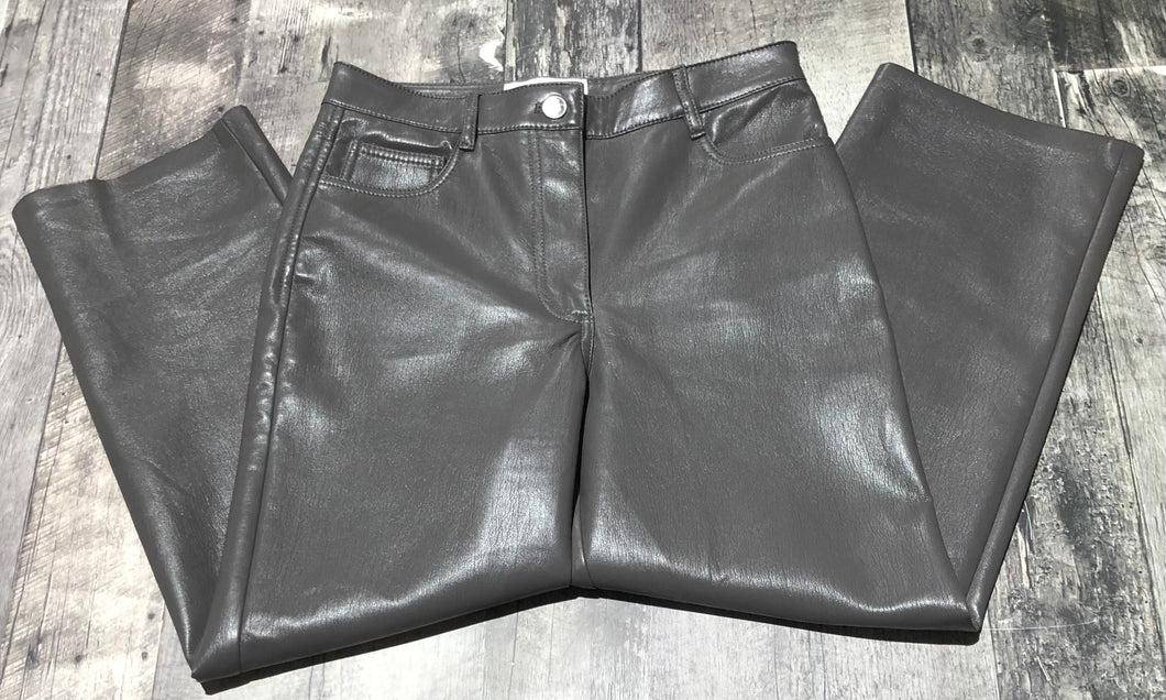 Wilfred dark grey the melina fake leather high rise pants - Hers size 6