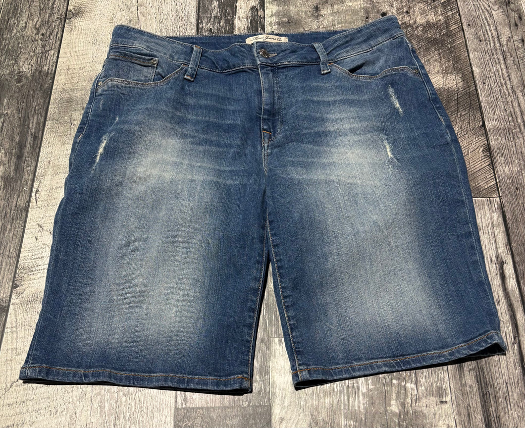 Mavi blue mid rise bermuda denim shorts - Hers size 31