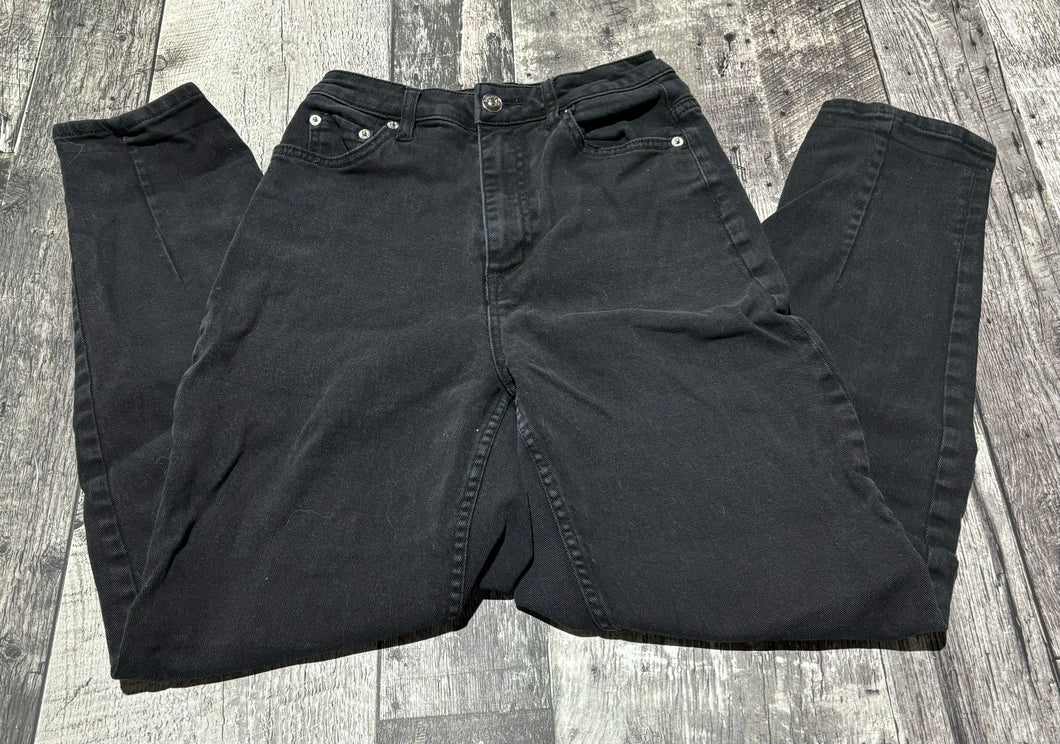 H&M black high rise jeans - Hers size 2