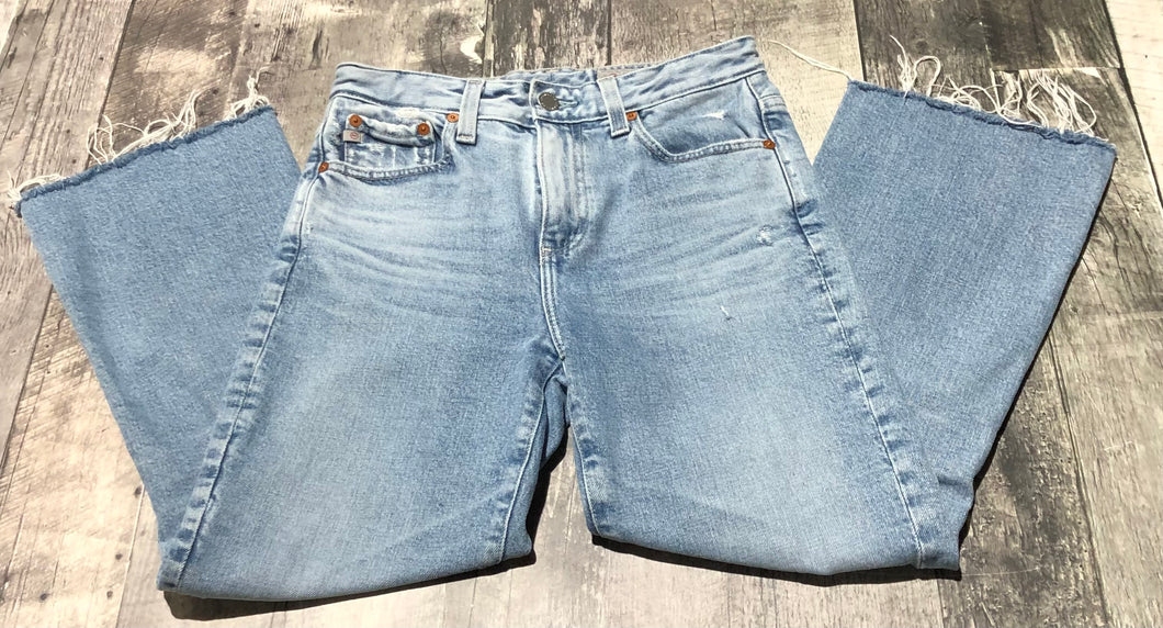 AG light blue high rise crop jeans - Hers size 25
