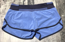 Load image into Gallery viewer, lululemon blue/dark blue athletic shorts - Hers size 6
