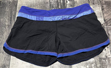 Load image into Gallery viewer, lululemon black/purple shorts - Hers size 10
