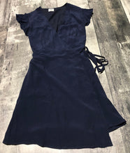 Load image into Gallery viewer, Sunday Best navy wrap dress - Hers size S
