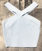 Load image into Gallery viewer, Babaton light blue cropped tank top - Hers size XS
