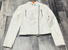 Load image into Gallery viewer, Joe Fresh white fake leather jacket - Hers size XS
