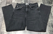 Load image into Gallery viewer, Agolde black high rise straight leg jeans - Hers size 24

