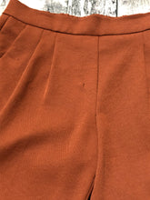 Load image into Gallery viewer, Babaton dark orange high rise trousers - Hers size 4
