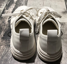 Load image into Gallery viewer, Michael Kors white/gold sneaker - Hers size 7.5
