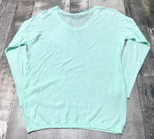 Load image into Gallery viewer, T.Babaton turquoise sheer long sleeve blouse - Hers size XXS
