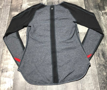 Load image into Gallery viewer, lululemon grey/dark grey/red long sleeve - Hers size approx S
