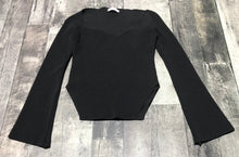 Load image into Gallery viewer, Oak + Fort black long sleeve blouse - Hers size S
