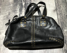 Load image into Gallery viewer, Michael Kors black/gold purse

