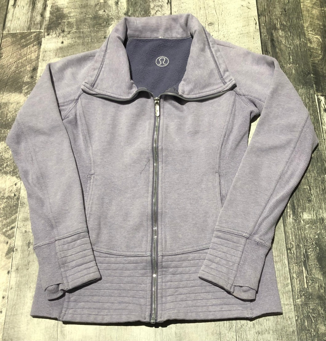 lululemon purple zip up sweater - Hers size 4