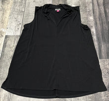 Load image into Gallery viewer, Vince Camuto black tank blouse - Hers size S
