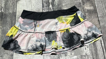 Load image into Gallery viewer, lululemon black/yellow/pink skort - Hers size 10
