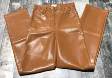 Load image into Gallery viewer, Wilfred brown high rise fake leather pants - Hers size 00
