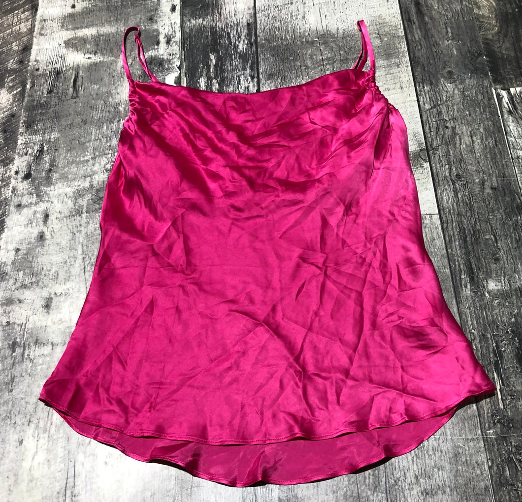 Wilfred magenta satin tank top - Hers size S