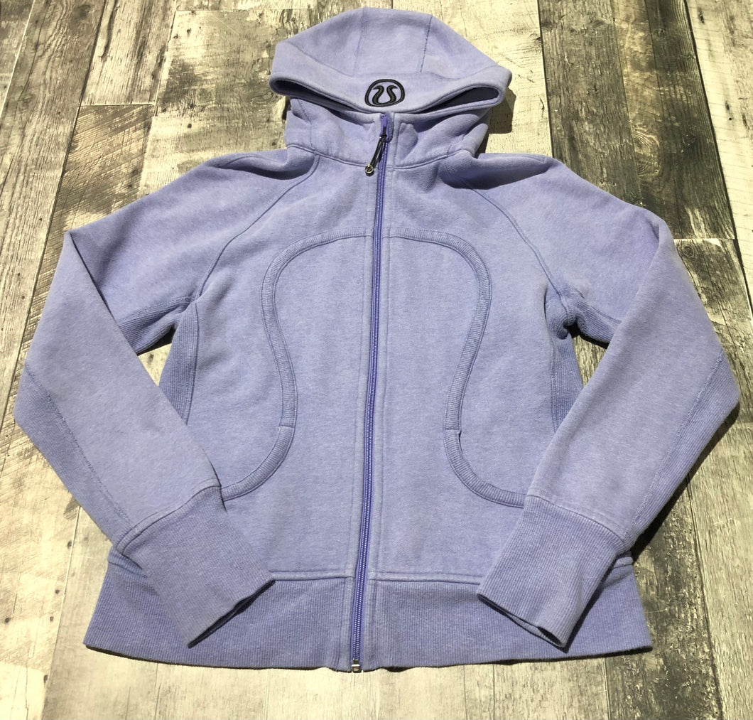 lululemon purple zip up hoodie - Hers size approx S