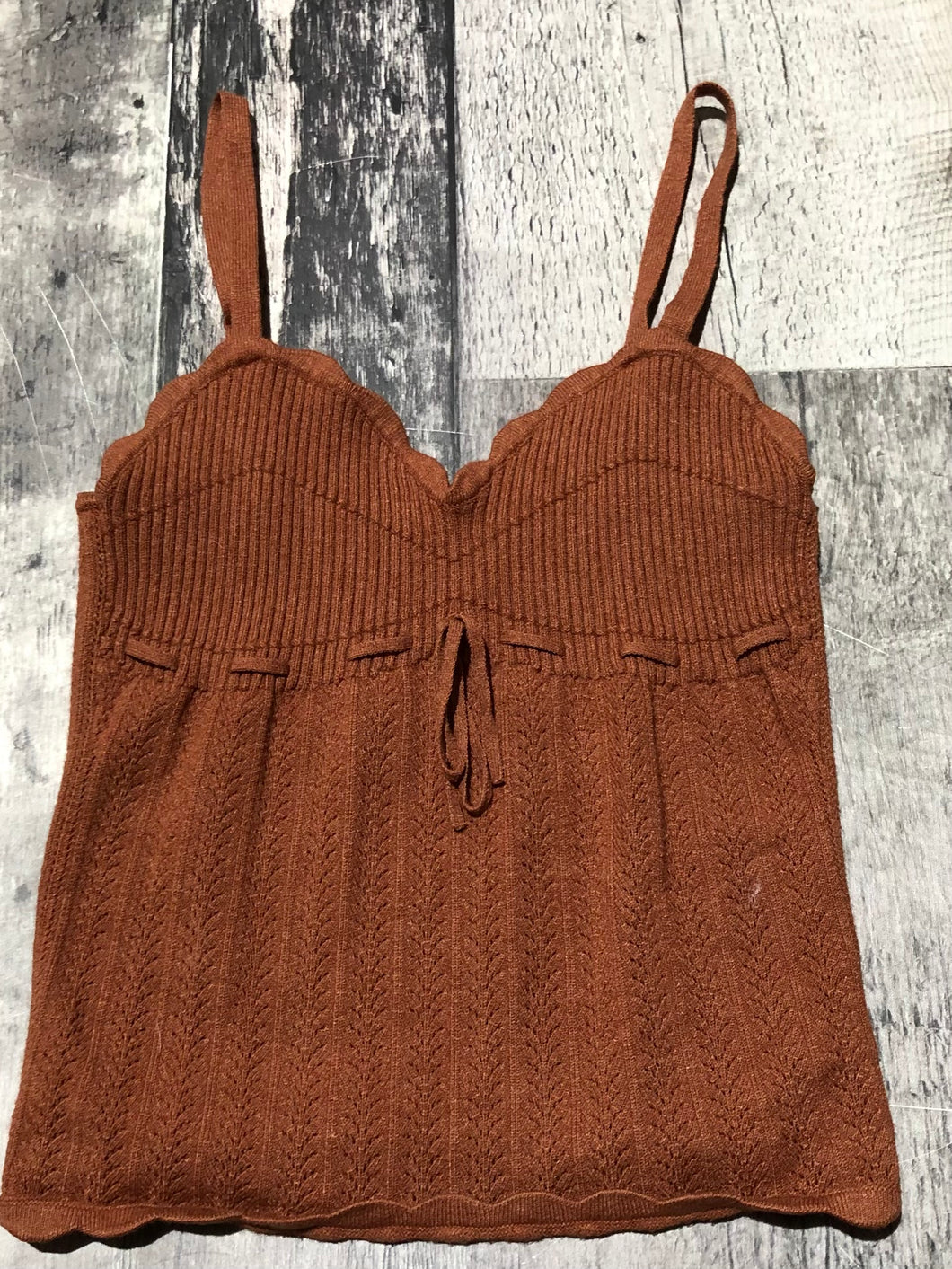 Wilfred brown cropped tank top - Hers size 2XS
