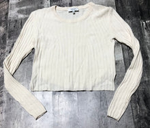 Load image into Gallery viewer, Babaton cream crop long sleeve sweater - Hers size XXS

