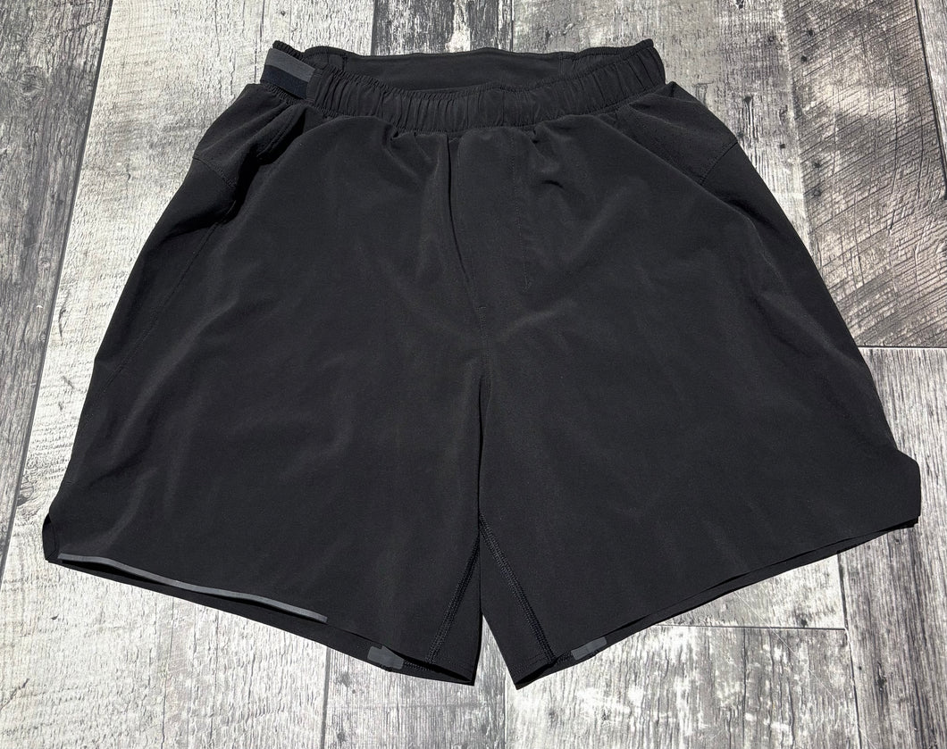 lululemon black shorts - Hers size approx S
