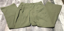 Load image into Gallery viewer, GAP green high rise pleated wide khaki - Hers size 10
