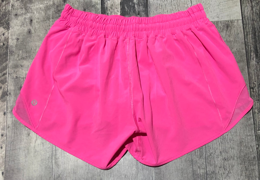lululemon hot pink shorts - Hers size 6