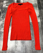Load image into Gallery viewer, All Saints orange long sleeve - Hers size XS
