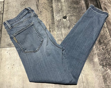 Load image into Gallery viewer, Paige blue high rise crop jeans - Hers size 30
