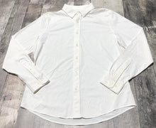 Load image into Gallery viewer, Rhone white button up slim fit shirt - His size M

