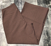 Load image into Gallery viewer, Old Navy brown/purple/black high rise wide leg pants - Hers size L Petite
