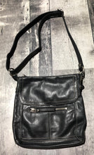 Load image into Gallery viewer, Fossil black purse
