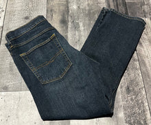 Load image into Gallery viewer, Levi dark blue slim straight jeans - His size 36x30
