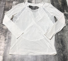Load image into Gallery viewer, lululemon off white sheer long sleeve shirt - Hers size approx M
