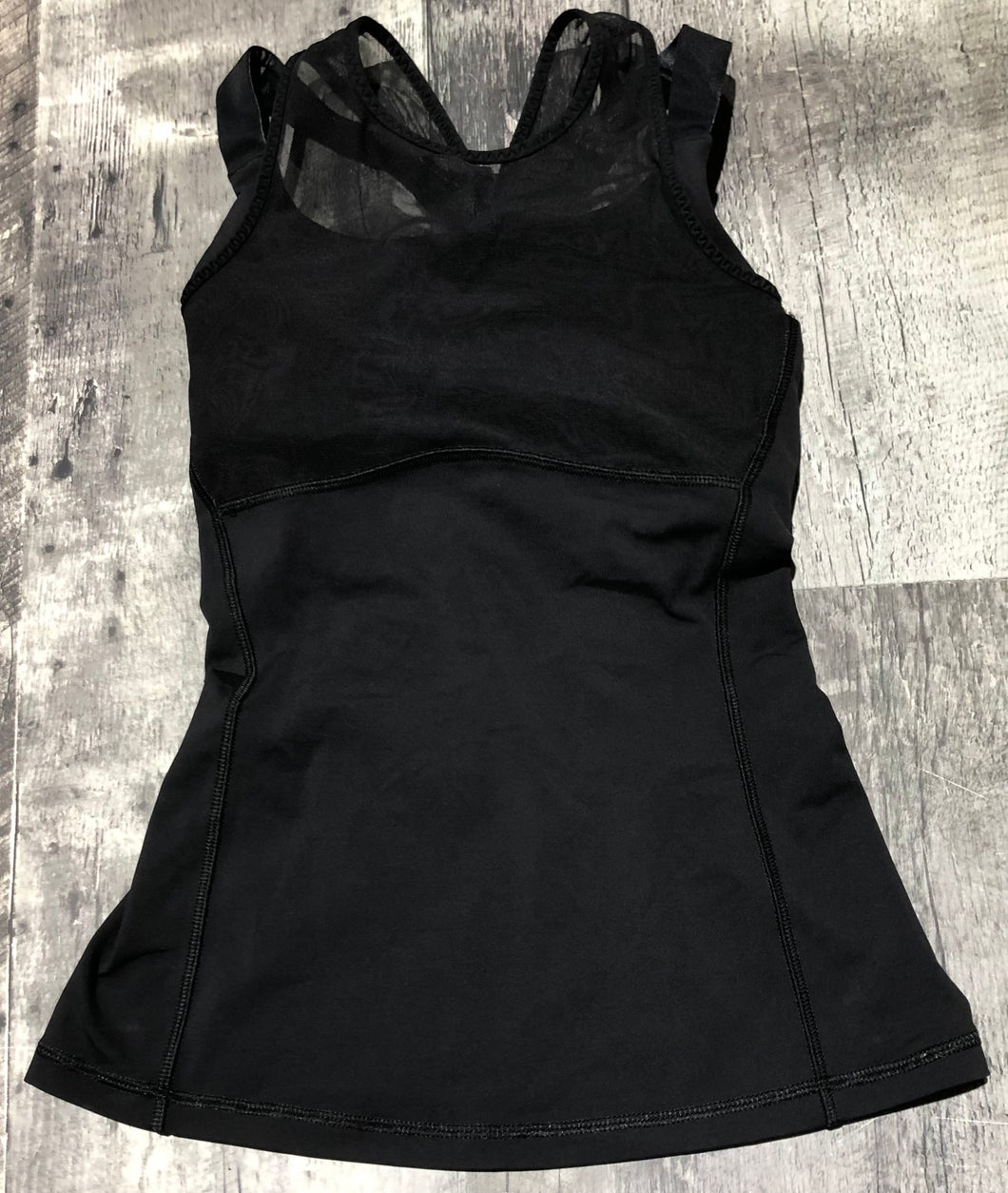 lululemon black tank top - Hers size 2