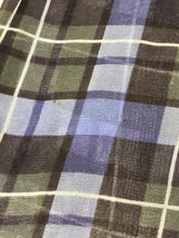 Load image into Gallery viewer, Babaton blue/grey silk button up top - Hers size XXS
