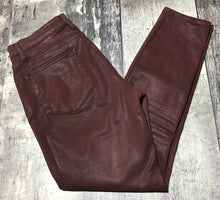 Load image into Gallery viewer, Frame burgundy high rise skinny pants - Hers size 27
