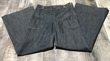 Load image into Gallery viewer, Hudson dark blue high rise wide leg jeans - Hers size 27
