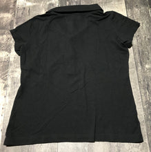 Load image into Gallery viewer, Lacoste black tshirt - Hers size 42

