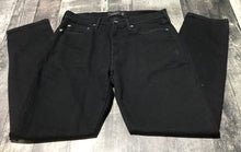 Load image into Gallery viewer, Abercrombie &amp; Fitch black slim straight leg - His size 32x30

