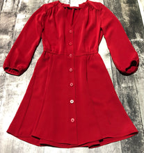 Load image into Gallery viewer, Babaton red mid length dress - Hers size XXS
